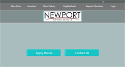 Desktop Screenshot of newportapartmentswichita.com